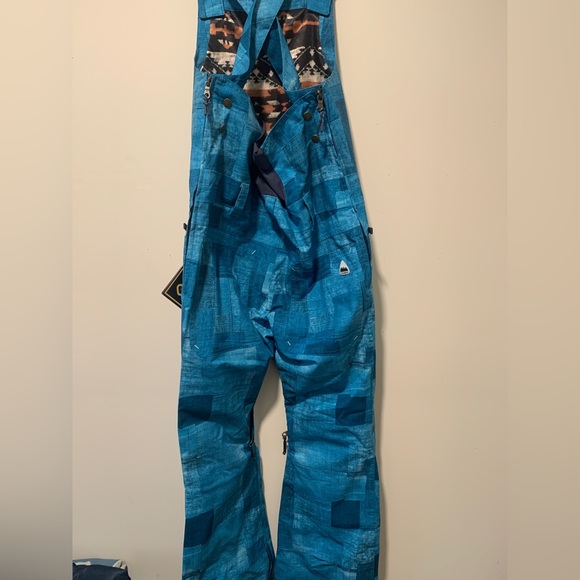 Burton Women's WZ Gore-Tex Zealous PT Snow Ski Bib Pants wz indiohobo SZ Small - Picture 3 of 12